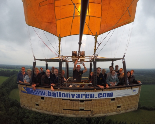 Ballonvaart vanaf Laren naar Hengevelde